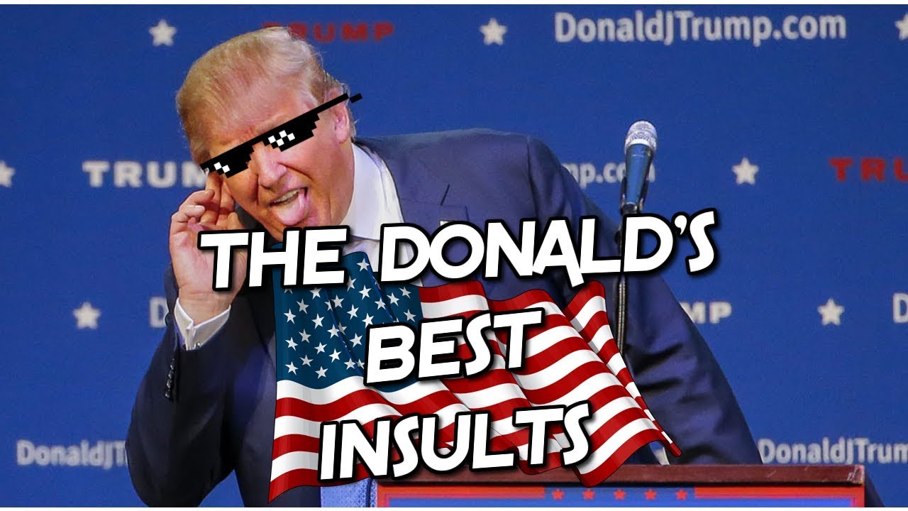 Donald Trump's BEST Insult Compilation (Part 1)
