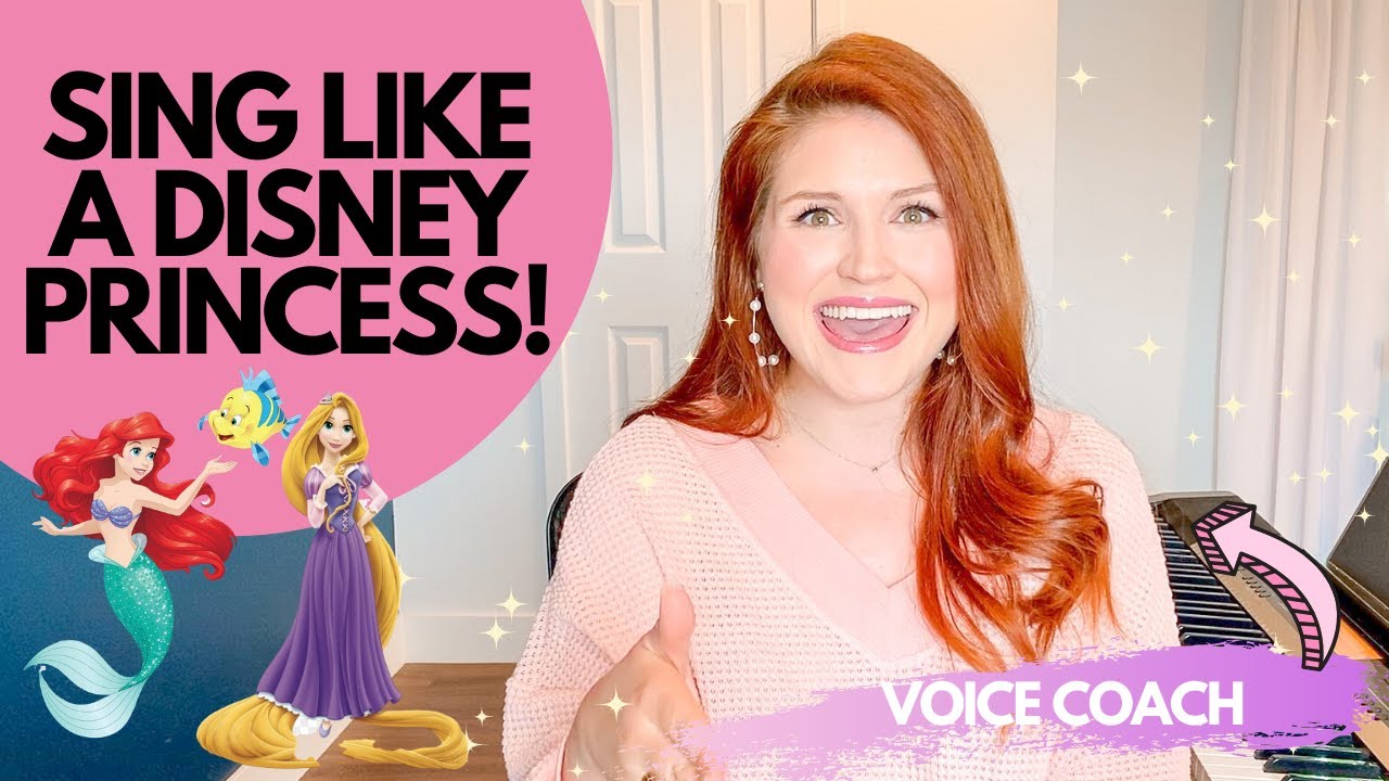 How to sing like a Disney princess - LEARN TO MIX!
