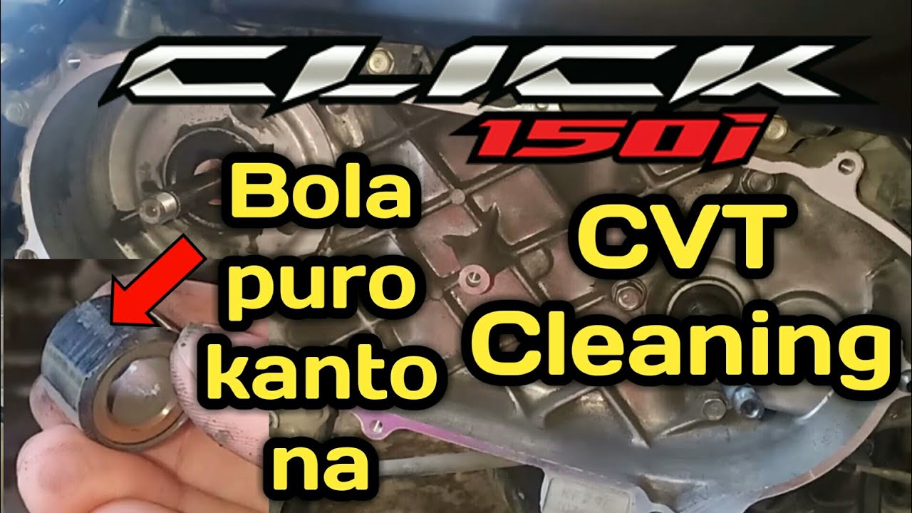 Honda Click 150i v2 2019 | Pang Gilid (CVT) Cleaning | Checking Flyball |Pulley Set |Etc .
