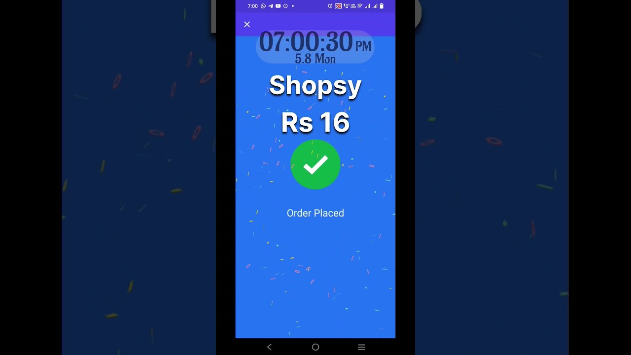 Shopsy ₹1 Jhatpat deals live order | Rs 16 lighter live order | #shopsyjhatpatdeals #shopsy #re1sale