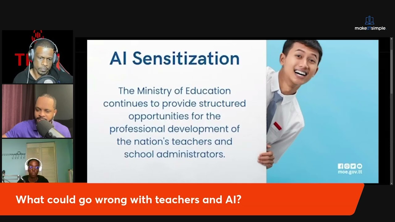 EP101: Teachers learning AI, Tobago finally gets internet redundancy and Samsung & apple in disguise