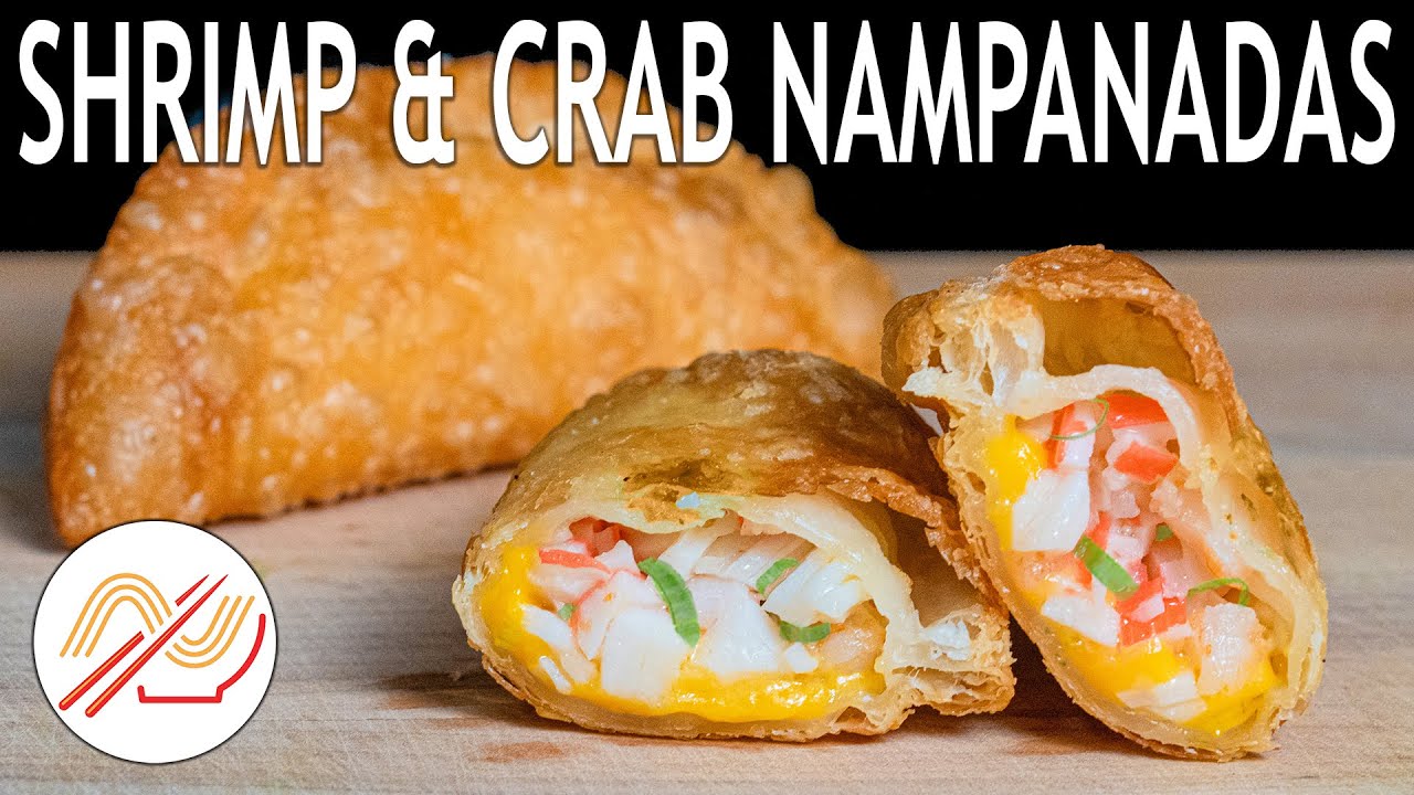🍤🦀🥟 Bacon Shrimp Crab & Cheese Empanadas + Crostinis Recipe | NaminalStyle Nampanadas