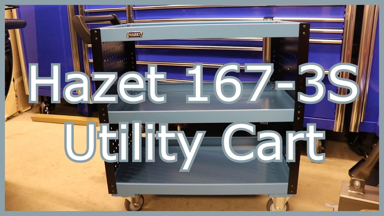 Вспомогательная сервисная тележка Hazet 167-3S
