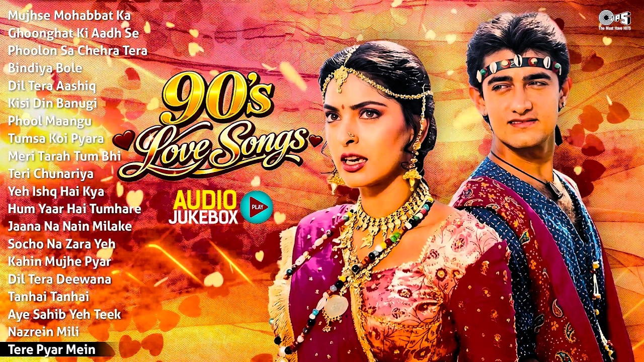 90's Love Songs | 90's Romantic Hindi Songs | Hindi Gana | 90's Bollywood Evergreen Songs