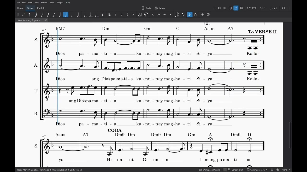 Way Sama Ang Gugma Sa Dios (Tenor)