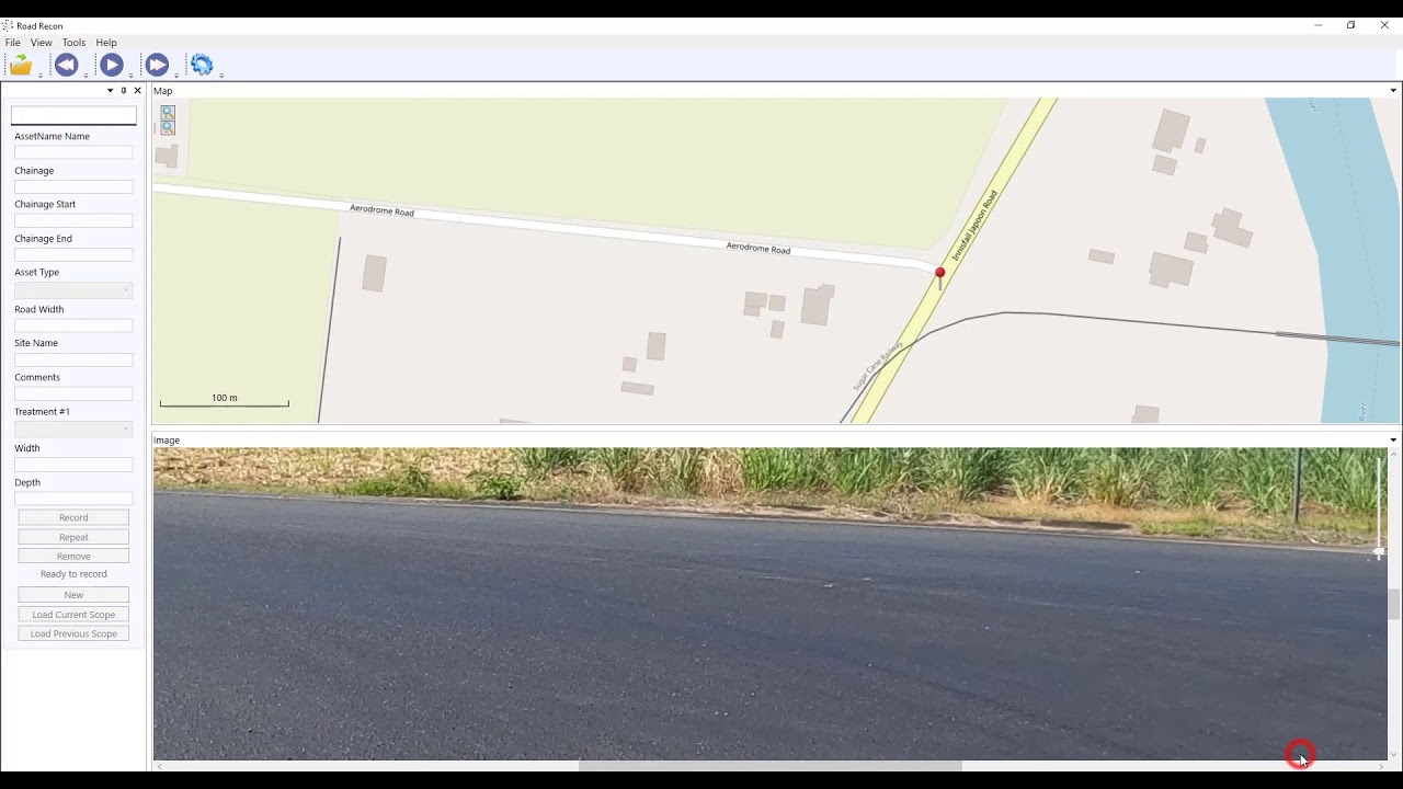 Road Recon Lite Viewer for Road assessment imagery  from Spatial Collect