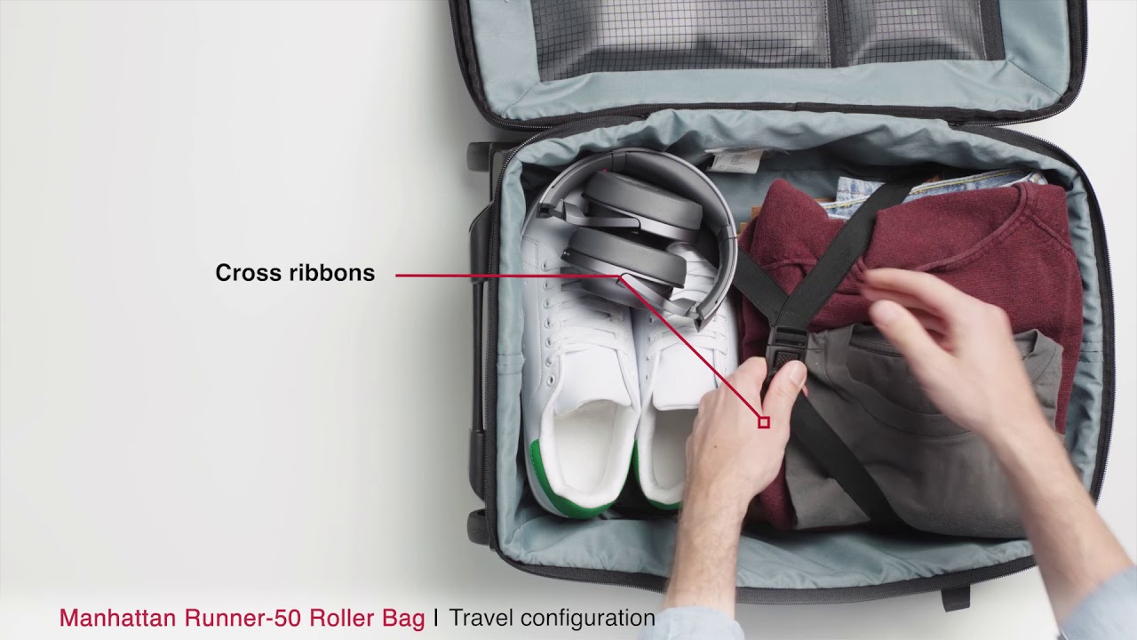 Manfrotto Manhattan Runner-50 photographic roller bag - Catch urban moments