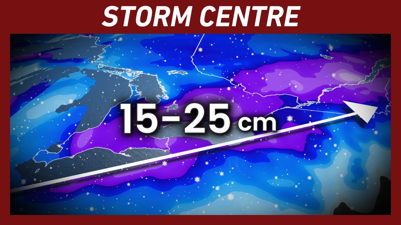 Winter Storm Hits Southern Ontario With Heavy Snow and Strong Winds | #forecast
