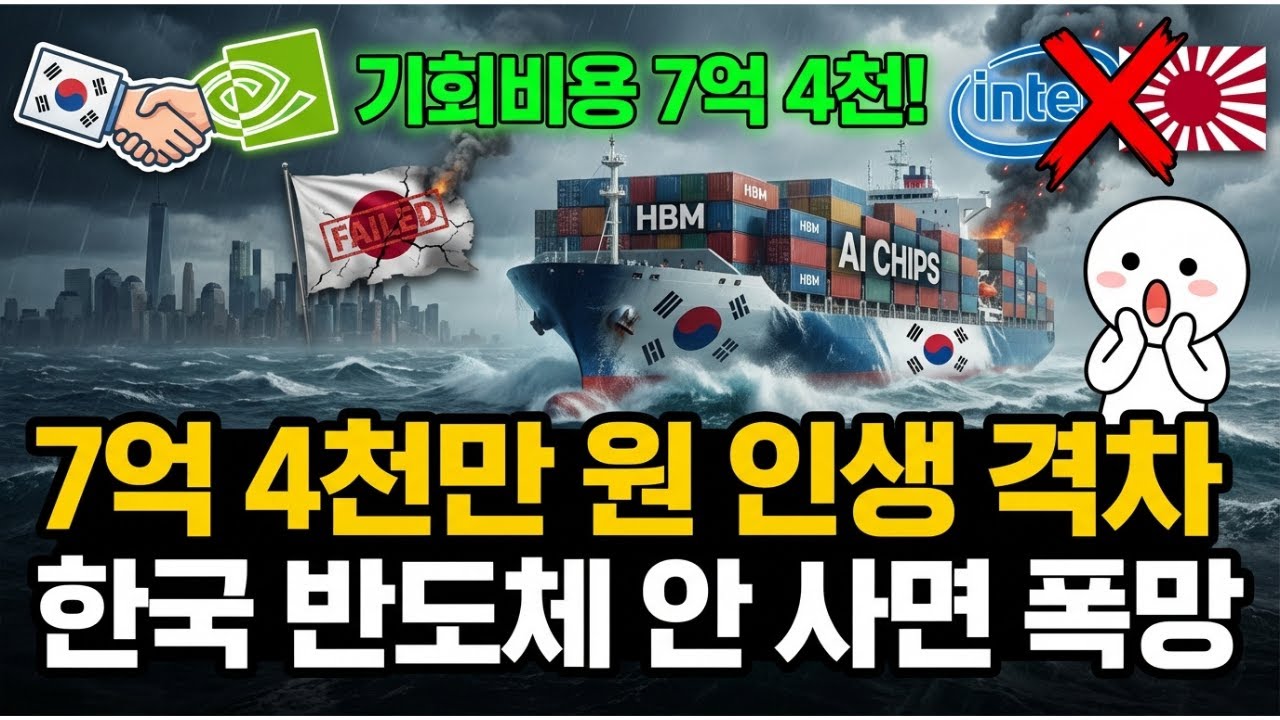 미국과 일본의 반도체 카르텔 박살! 지금 전 세계가 한국 기업에만 줄 서는 이유