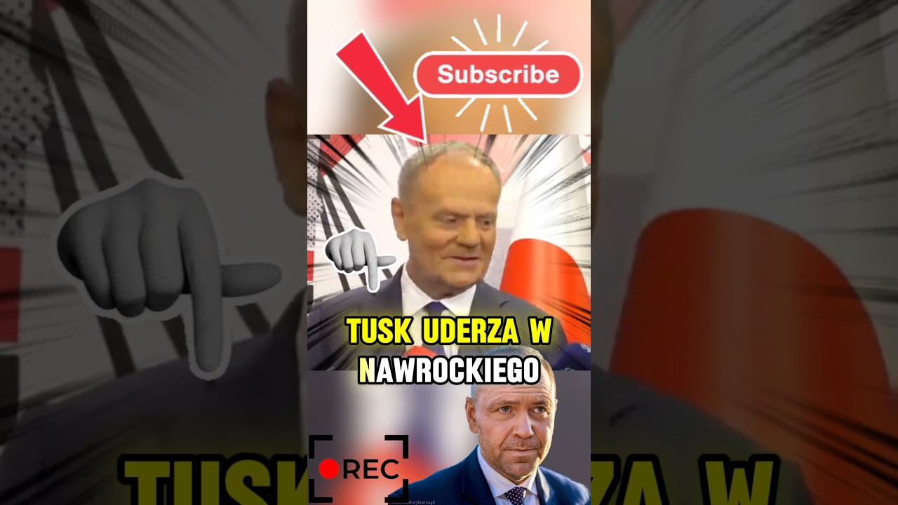 TUSK POTĘŻNIE UDERZA W NAWROCKIEGO! Na żywo poszły iskry! #polskapolityka #nawrocki #tusk
