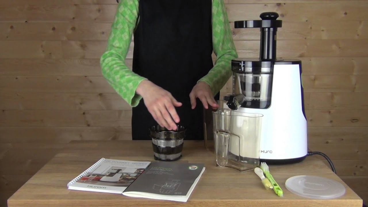 Hurom Premium Slow Juicer & Smoothie Maker HH Series Model WBB07 Product Overview