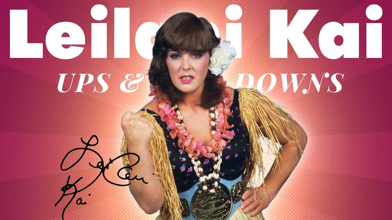 That’s why LEILANI KAI is a legend of women’s wrestling!