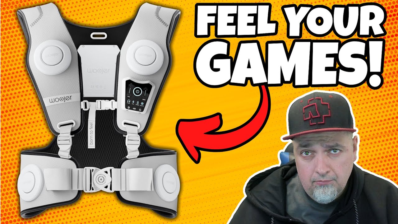 I Could Feel My Games! 🤯 The Future Of Gaming Or Gimmick? (Woojer Vest 3)