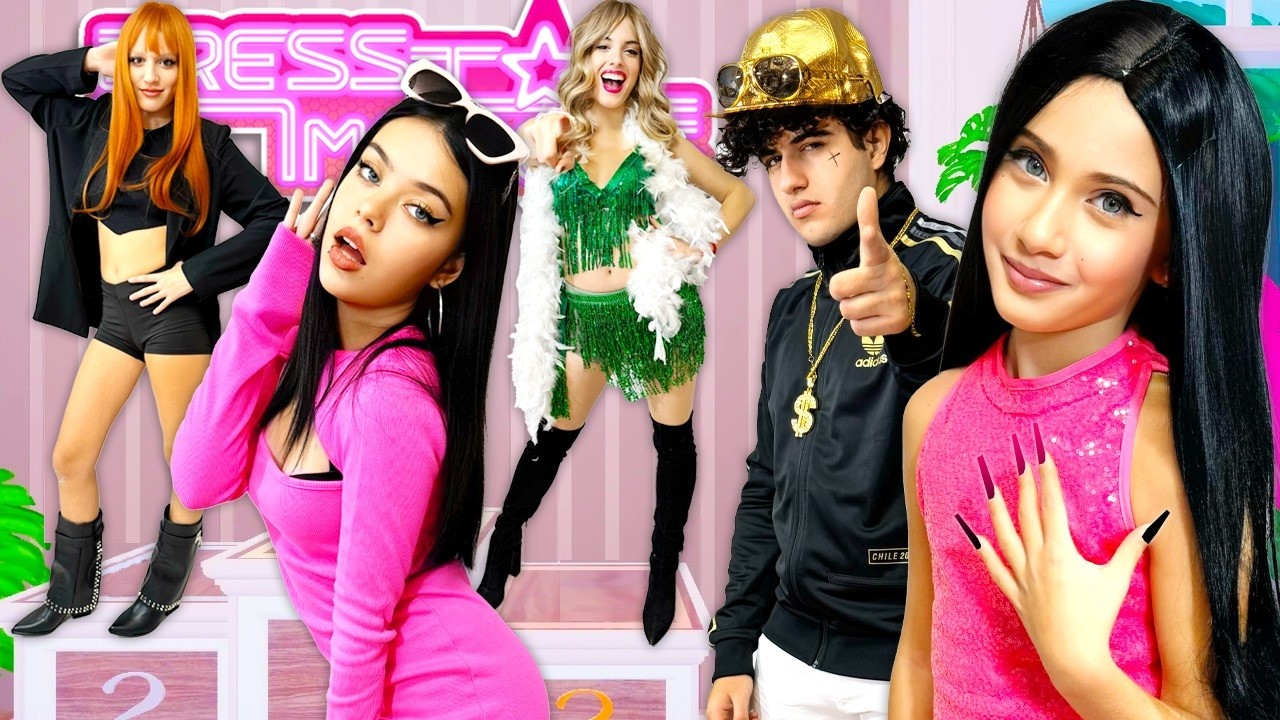 GIOCHIAMO A DRESS TO IMPRESS NELLA VITA REALE CON GIADA E I NOSTRI AMICI CANTANTI FAMOSI!