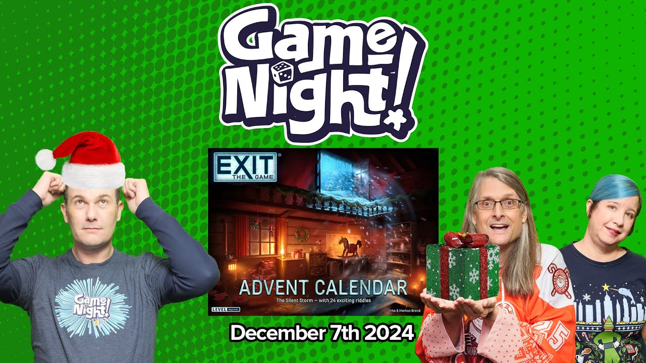 GameNight! 24 Days of Christmas Day 7 - Exit: The Game Advent Calendar The Silent Storm