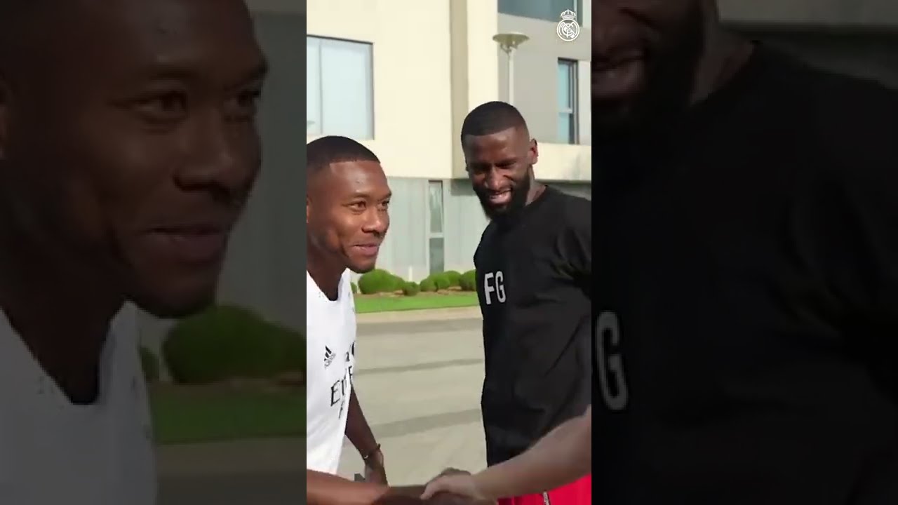 Antonio Rudiger 🤝 David Alaba at Real Madrid