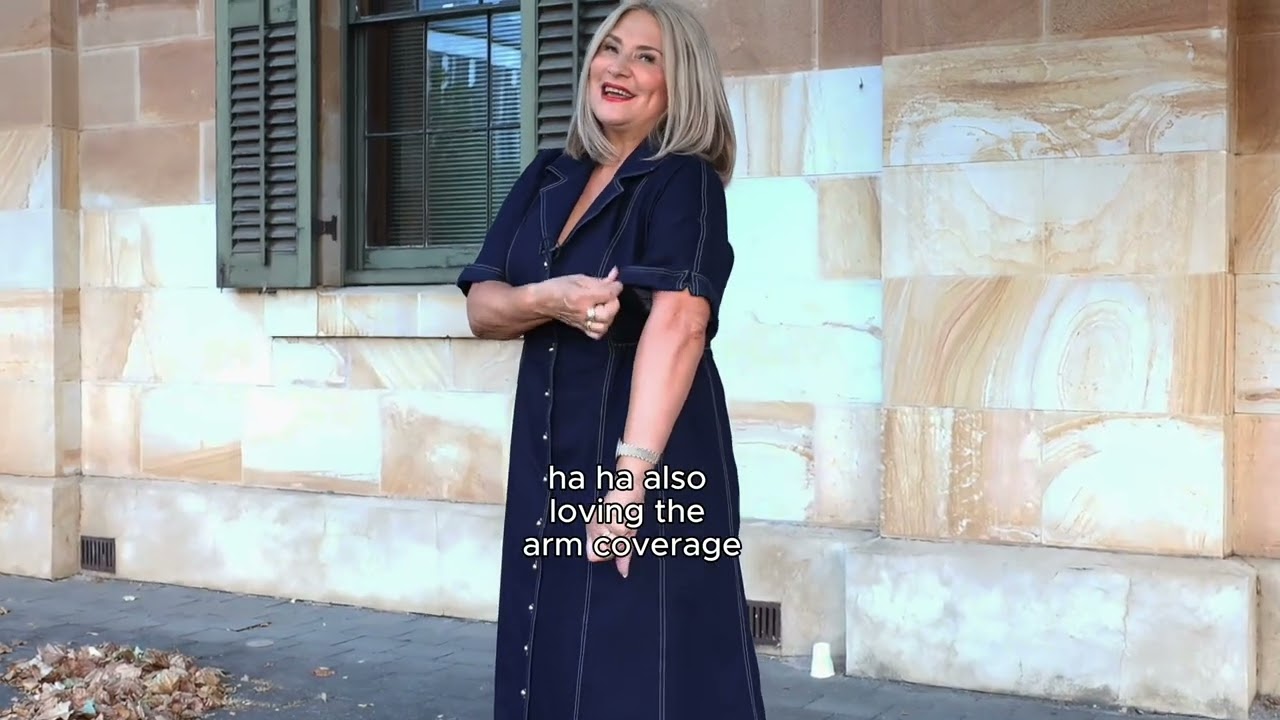 Luxe Denim Dress: Flattering Silhouette & Versatile Style