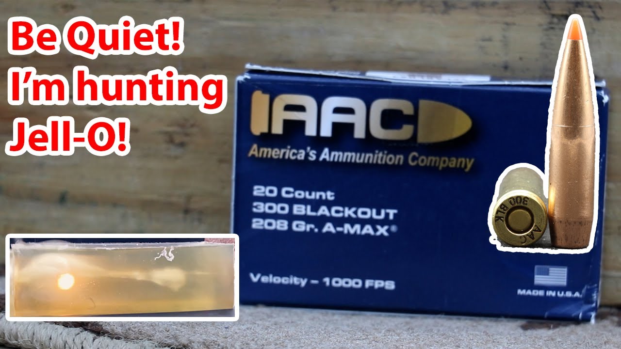 300 Blackout, 208 гран A-AMAX, Subsonic America's Ammunition Company