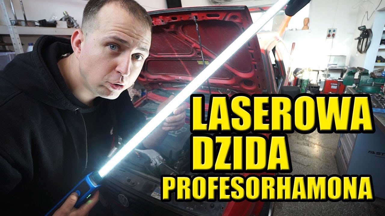 GDZIE ŚWIECISZ GÓWNIARZU?!  PROFESOR TESTUJE FAJNE LAMPY DO WARSZTATU I DO NOCNEGO WYCINANIA KATÓW.