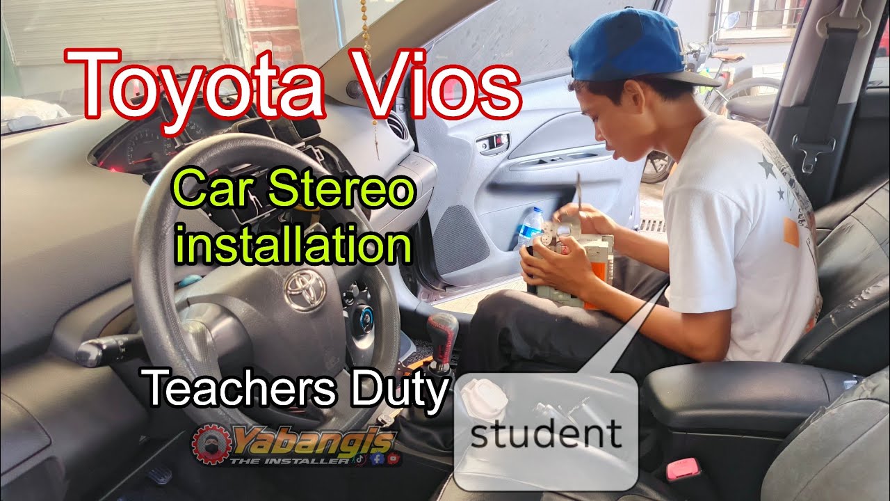 Toyota Vios | Car Stereo installation / Teachers Duty ( Tutorial )