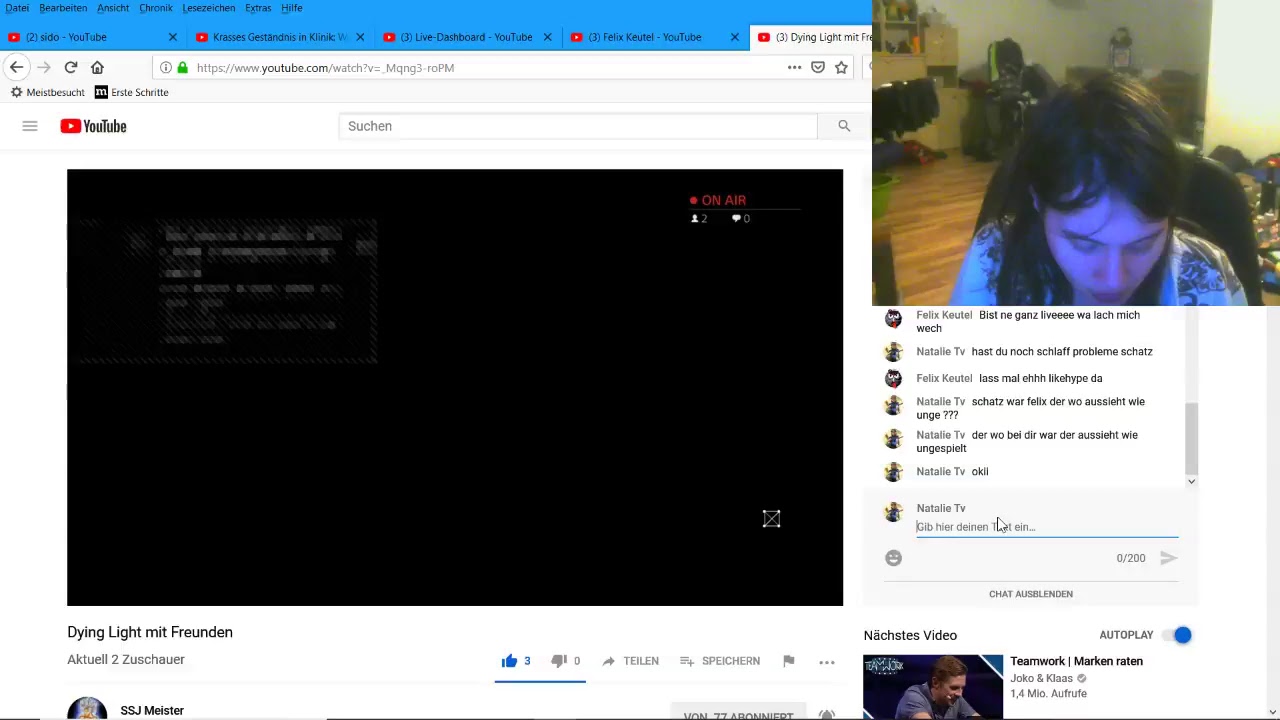 live + dampfen