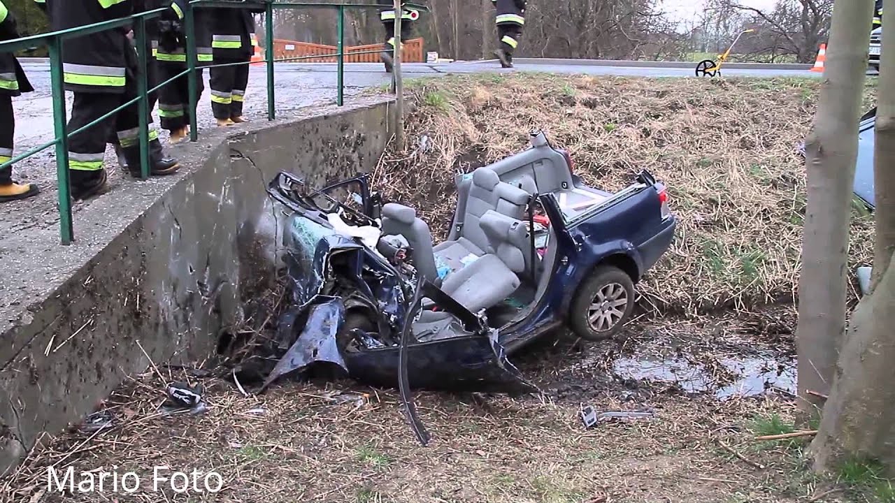 Poważny wypadek w Prószkowie. Ranny zabrany śmigłowcem LPR.