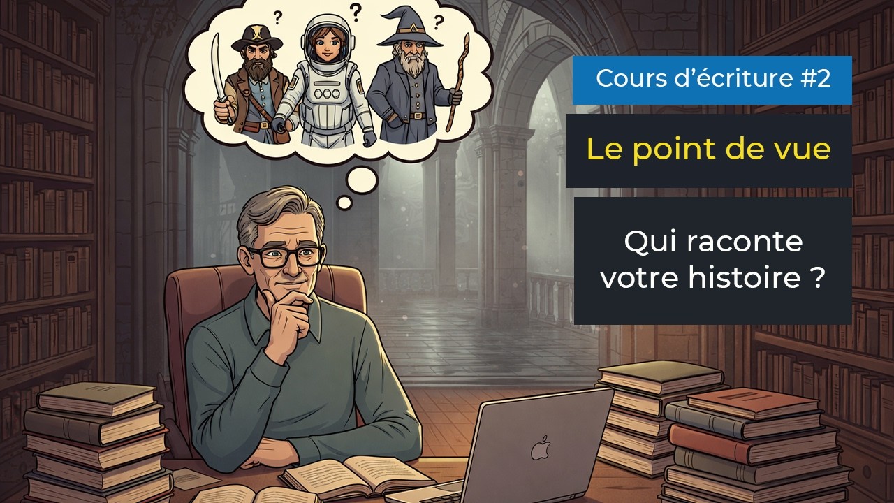 🖋️ Les outils de l'écrivain - Le point de vue : Qui raconte votre histoire ?