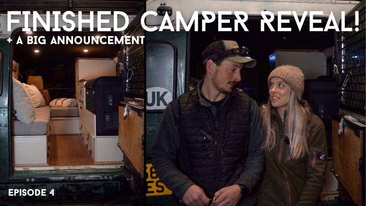 Сборка Defender Camper, эпизод 4 | Анонс готового кемпера | Большой анонс экспедиции!