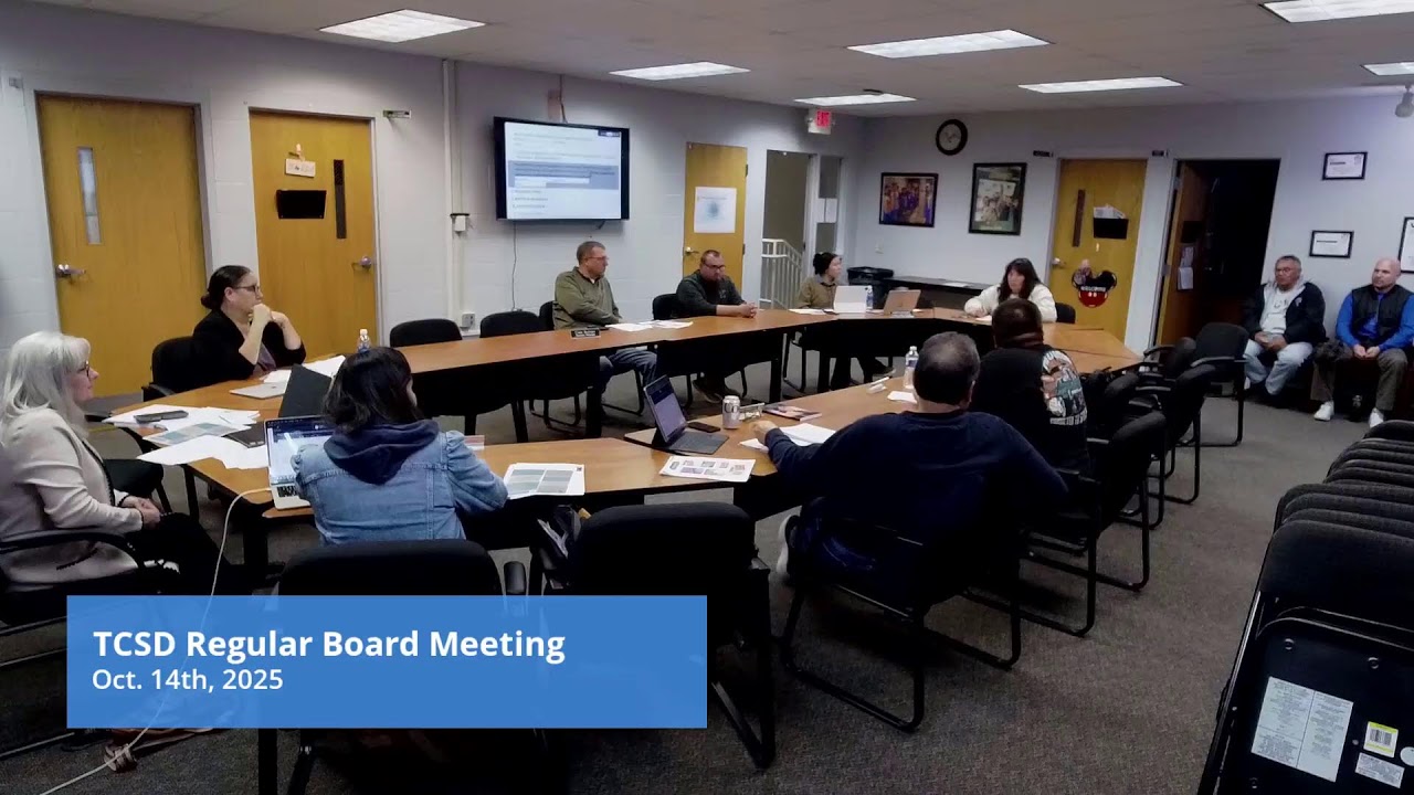 TCSD Regular Board Meeting