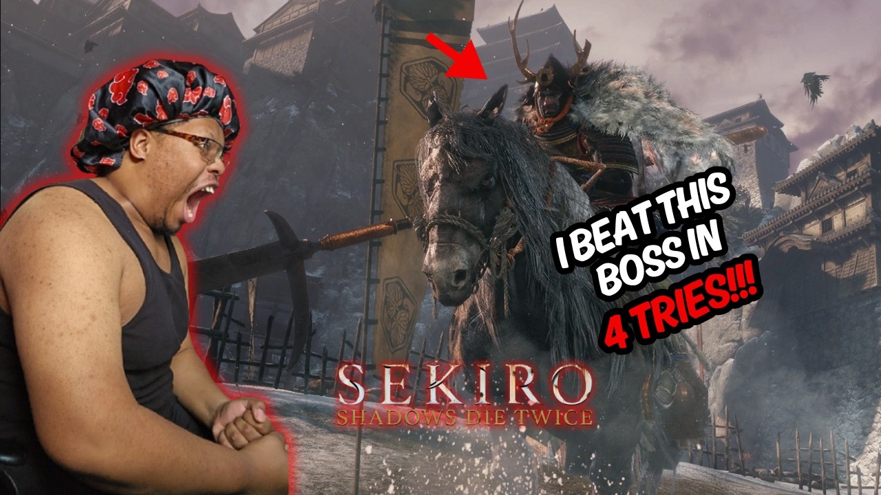 I BEAT SEKIRO'S GYOUBU ONIWA IN ONLY 4 TRIES!! | Sekiro Shadows Die Twice Gameplay Pt 2