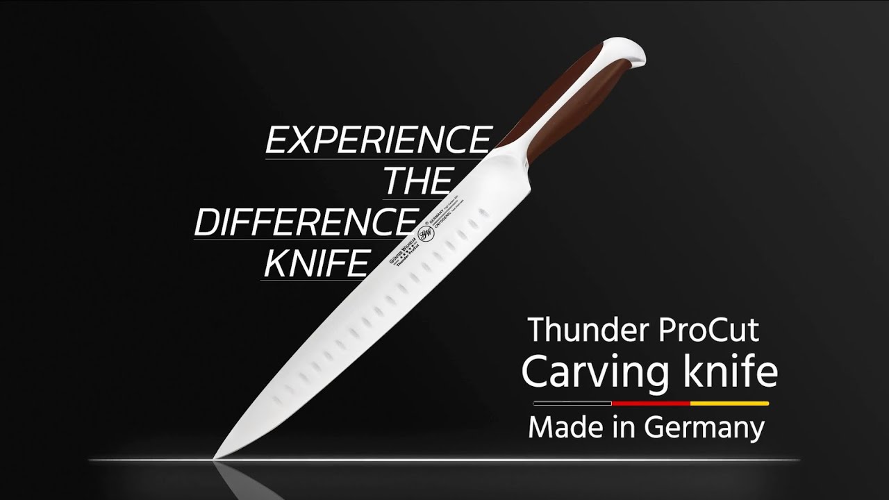 10&rdquo; German Made Carving Knife | THUNDER ProCut Series Elegance