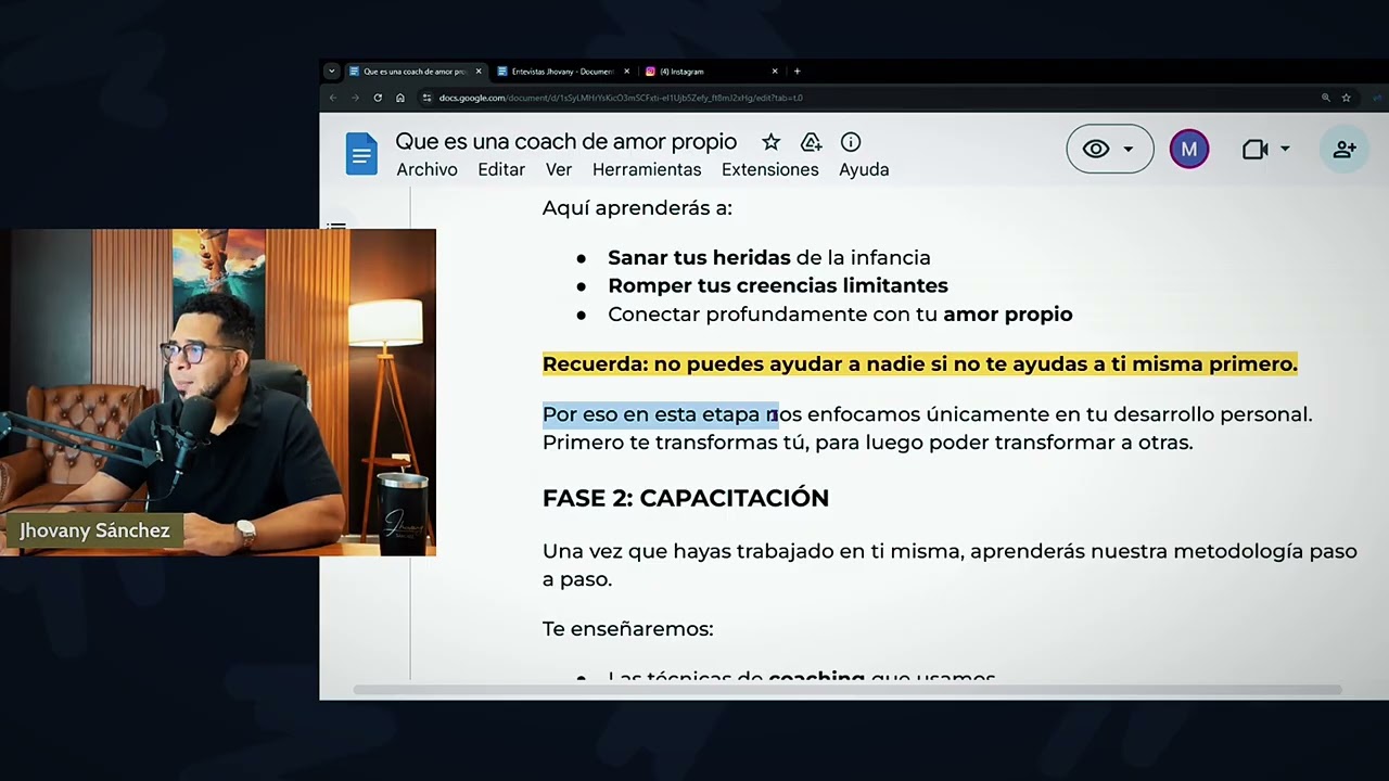 ¿Qué es una Coach de Amor Propio? (Y cómo vivir de esto)