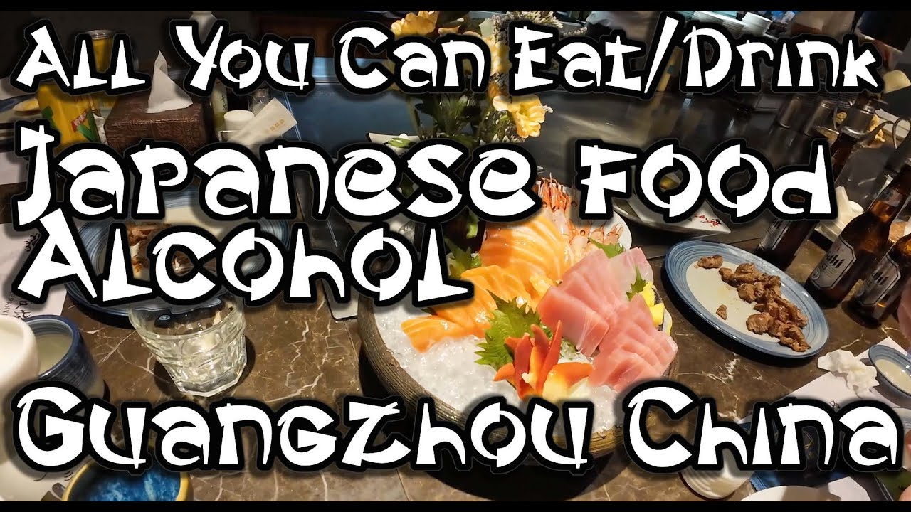Unlimited Sushi, Teppanyaki & Alcohol in Guangzhou 🇨🇳 | Best Japanese Buffet! China Vlog