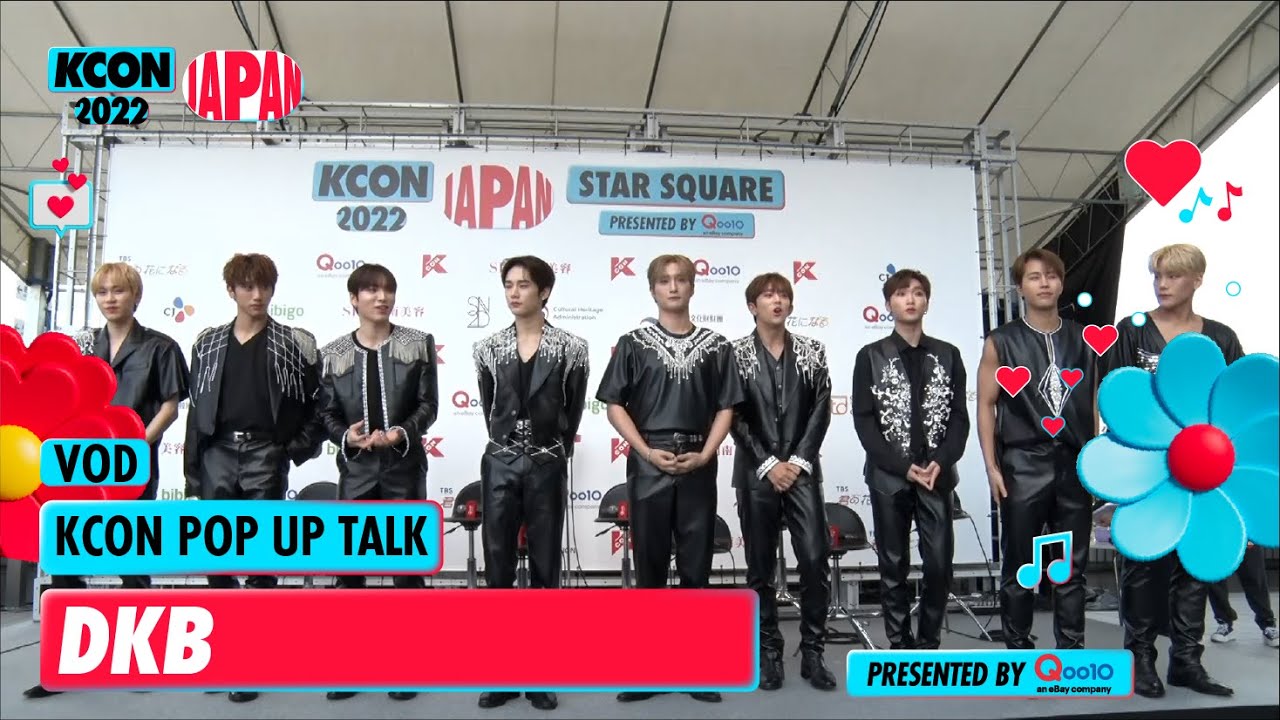 (ENG/JPN) DKB (다크비) | KCON POP UP TALK 💬 | KCON 2022 JAPAN