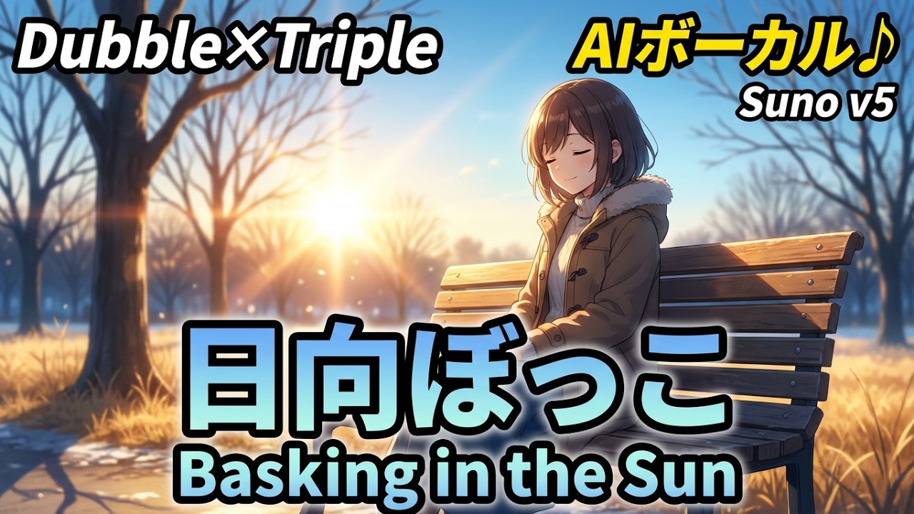 【AIボーカル】Basking in the Sun（日向ぼっこ）【Suno v5】J-pop × Indie pop ミックスアレンジ♪