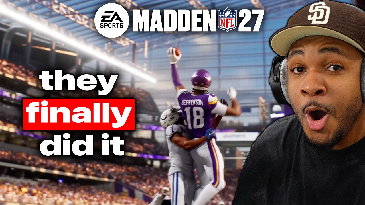 I think Madden 27 just solved it's BIGGEST problem...