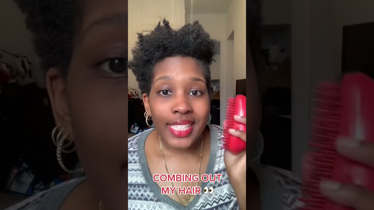 HOW TO SLICK DOWN 4C NATURAL HAIR: SHINE N&rsquo; JAM (PART 1) 🍯🐝-TIFFANI D