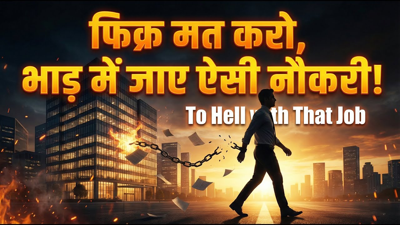To Hell with that Job! | भाड़ में जाए ऐसी नौकरी | Hindi Motivational Audiobook