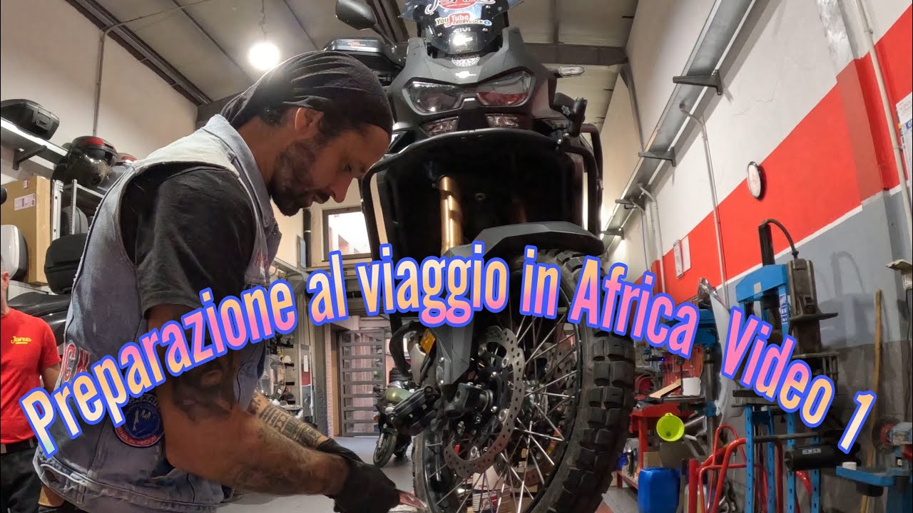 Tutorial: sostituzione catena, corona, pignone, pastiglie e liquido freno Africa Twin 2022