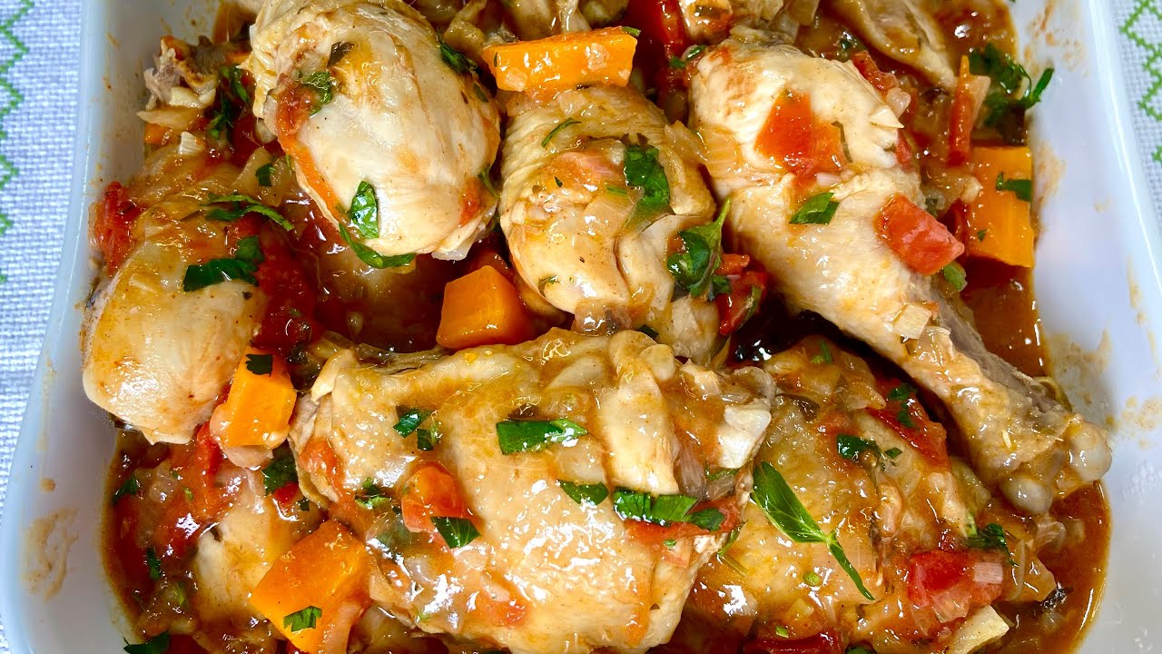 Pernas de Frango estufadas para toda a semana! Organize e economize