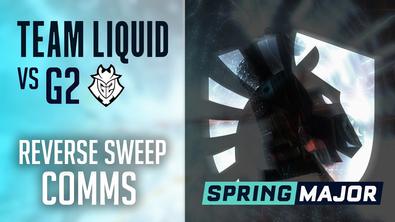 What It's Like To Reverse Sweep G2 | RLCS SPRING MAJOR VOICE COMMS