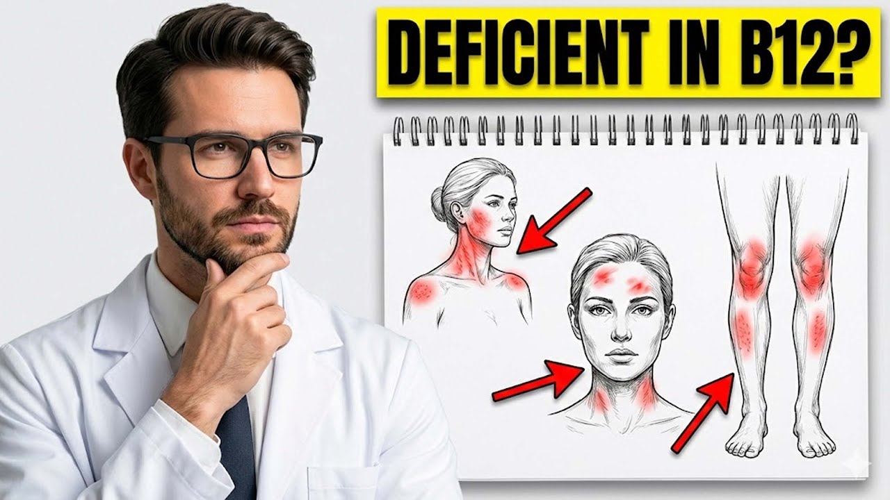 These 6 signs are NOT related to age: They are a sign of vitamin B12 deficiency