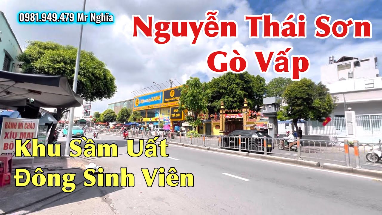 BÁN NHÀ NGUYỄN THÁI SƠN GẦN BV QUÂN Y 175 . THUẬN TIỆN ĐI SÂN BAY