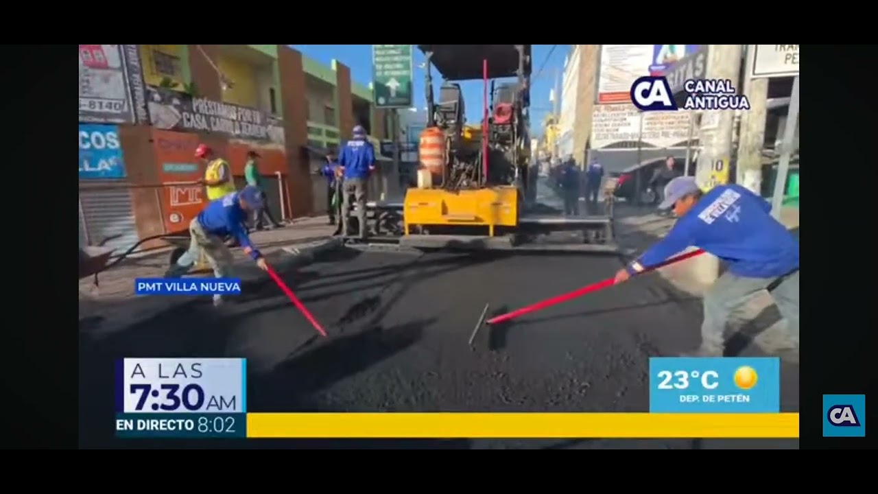 Canal Antigua reporte del tránsito 17/07/2025