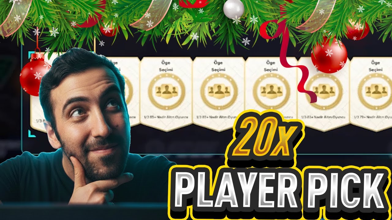 20x PLAYER PICK AÇTIM! ŞANS YÜZÜME GÜLDÜ MÜ? 😱🔥 | FC 26 ULTIMATE TEAM