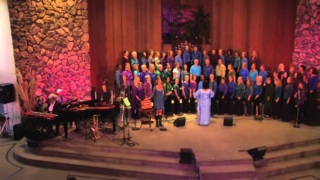 Heather Houston sings Deva Premal's Gayatri Mantra with the Inner Light Ministries Choir