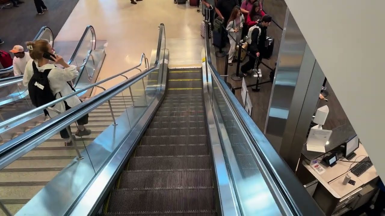 Montgomery KONE Gates G11-G14 Escalators at the San Francisco International Airport