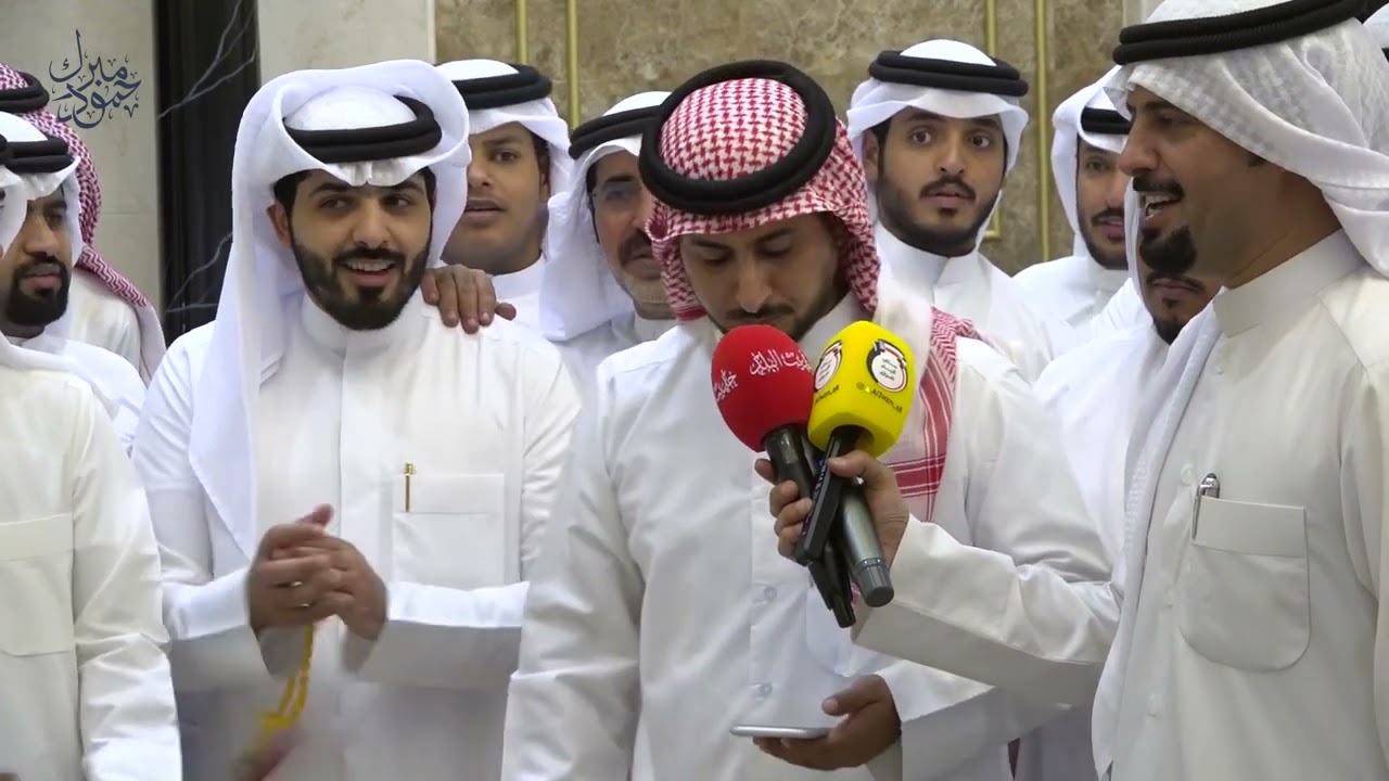 الشاعر فرحان الملعبي افتتاح مقر  المرشح د. حمود مبرك القعمر 19 / 9 / 2022