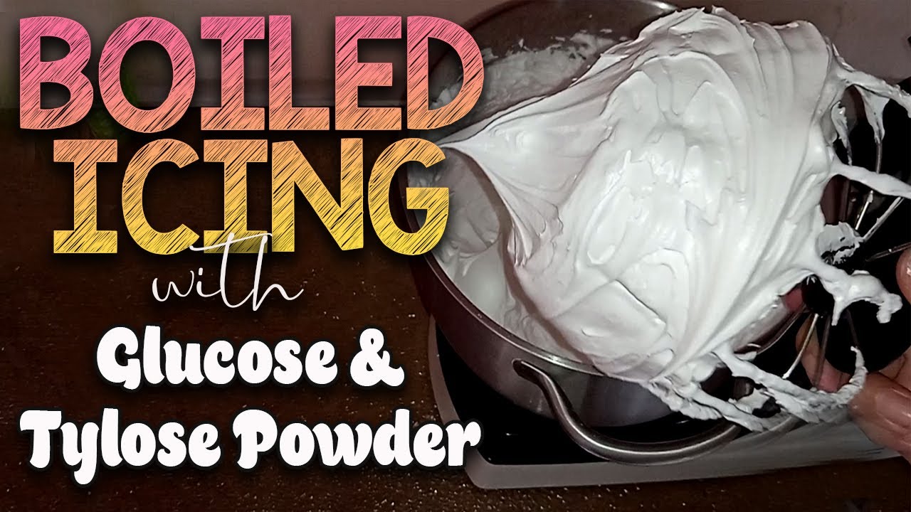STABLE BOILED ICING WITH GLUCOSE & TYLOSE