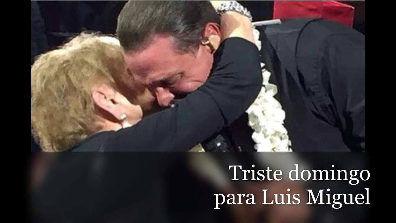 Triste domingo para Luis Miguel
